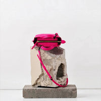 Ampersand As Apostrophe - Neon Python Micro Tote Leather