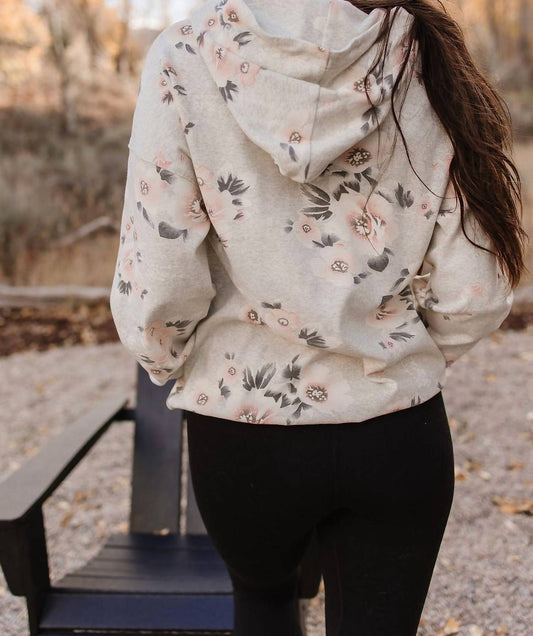 Ampersand Ave - University Floral Hoodie