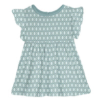 Kickee - Girls' Short Sleeve Lola Swing Dress