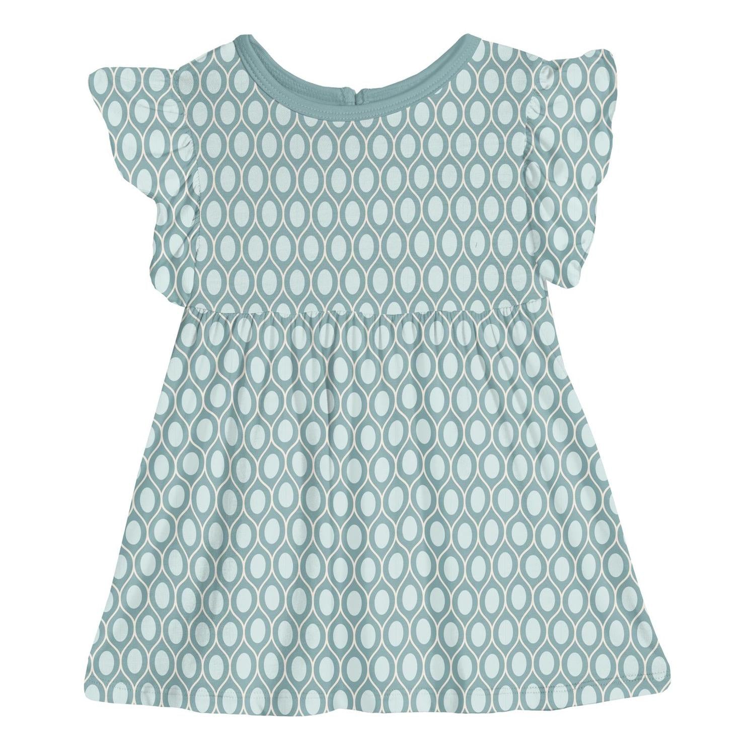 Kickee - Girls' Short Sleeve Lola Swing Dress