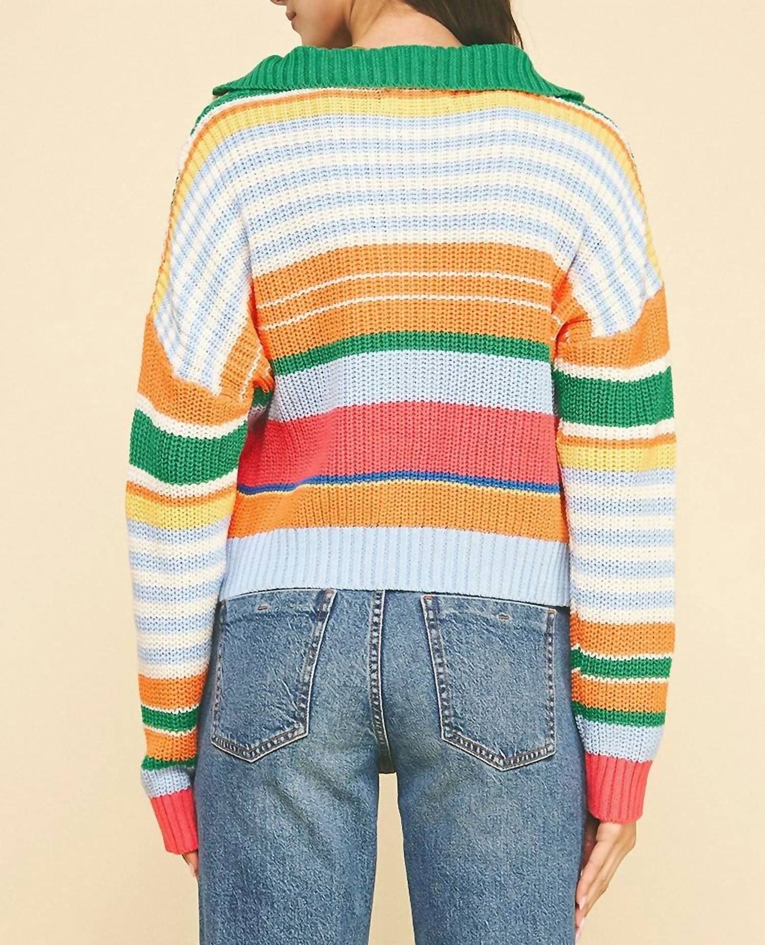 Pinch - Half Zip Sweater Top