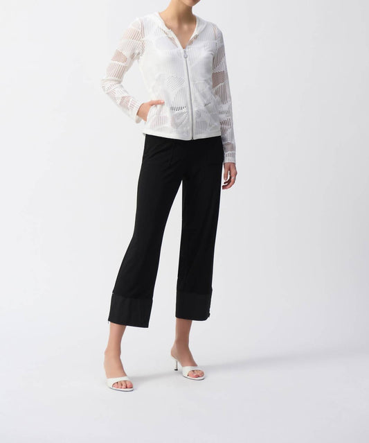 Joseph Ribkoff - Mesh Hoody