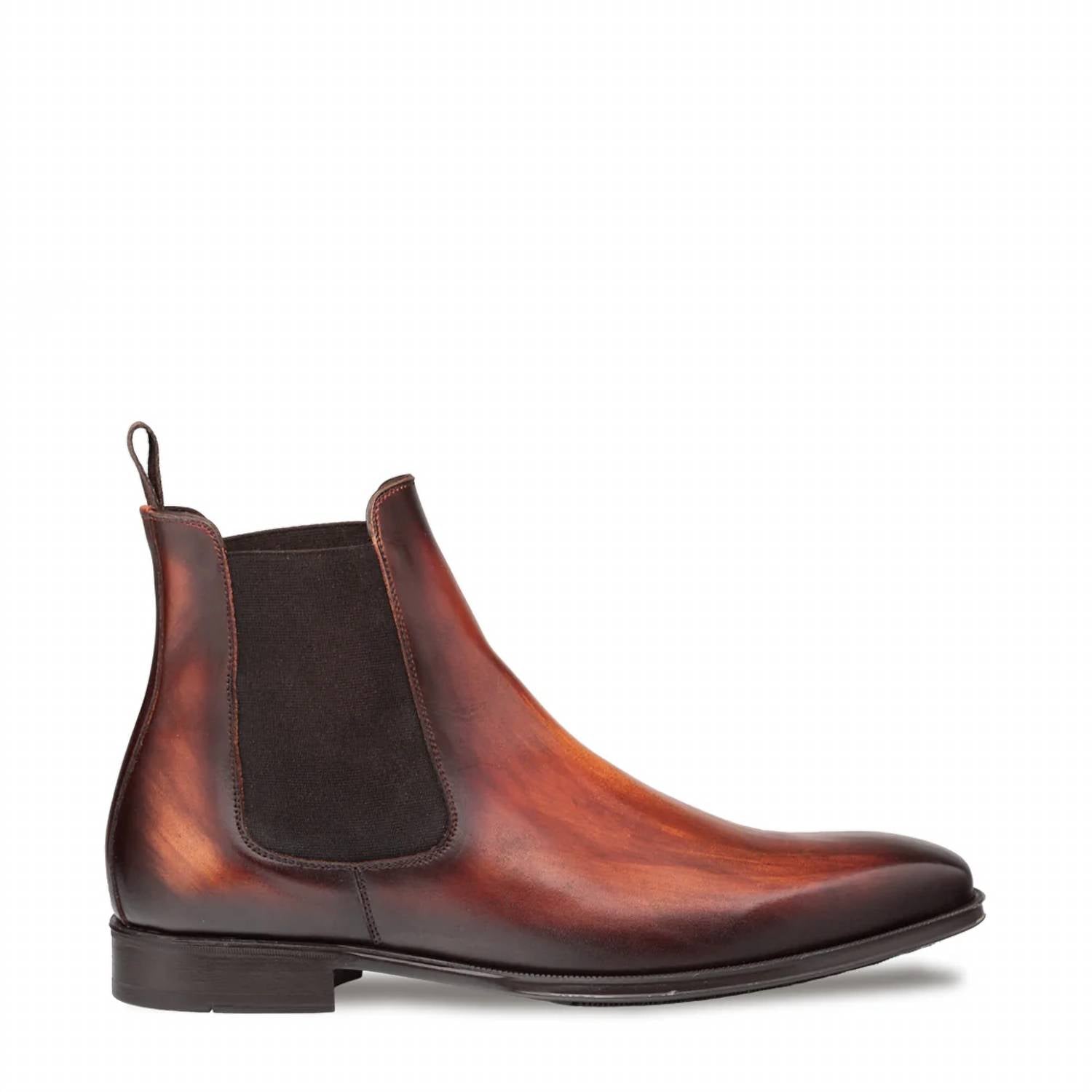 Mezlan Men's Cervantes Chelsea Boot in cognac - men's boots
