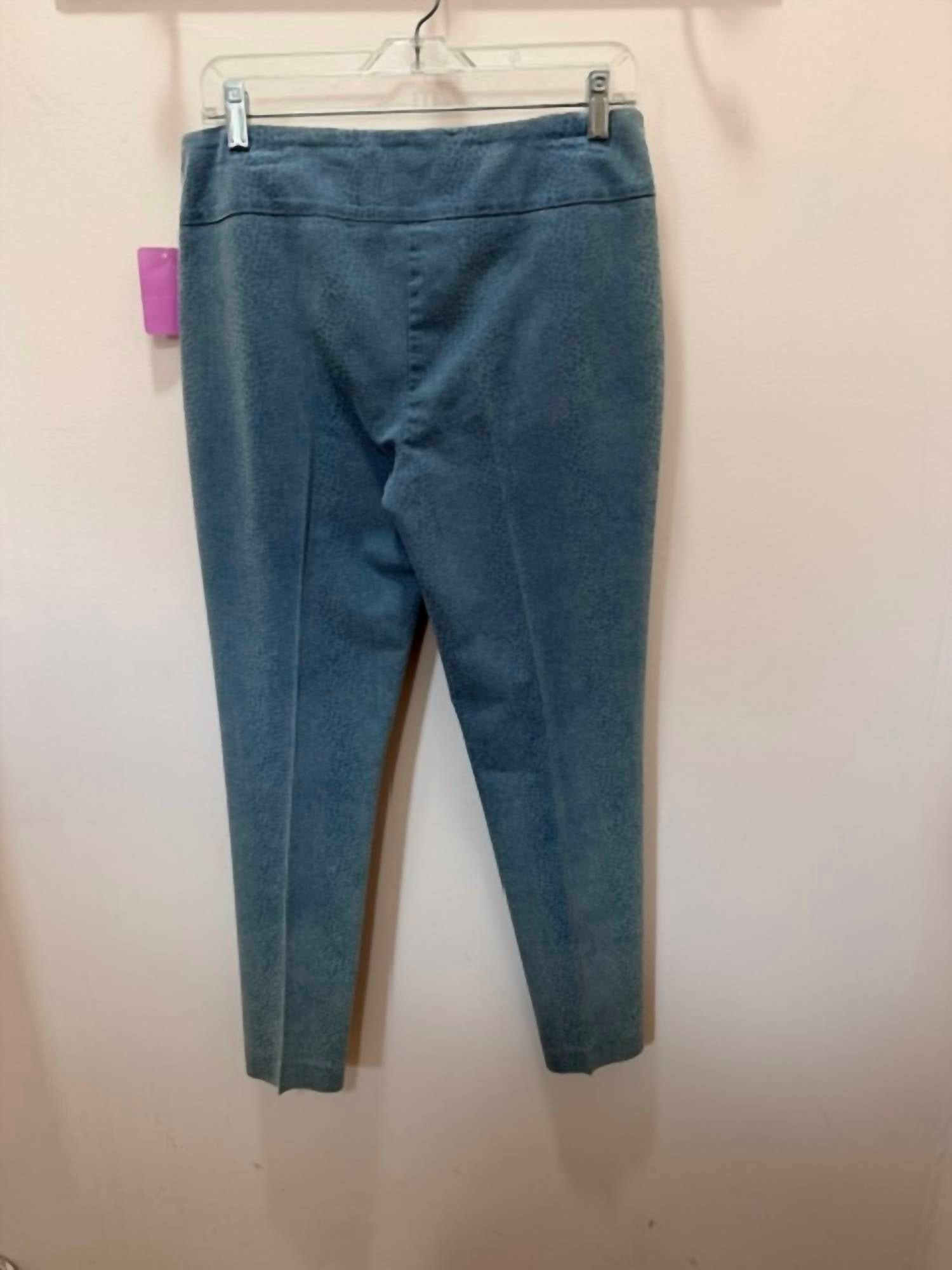 Lisette - Women's Denim Skin Print Ankle Pants