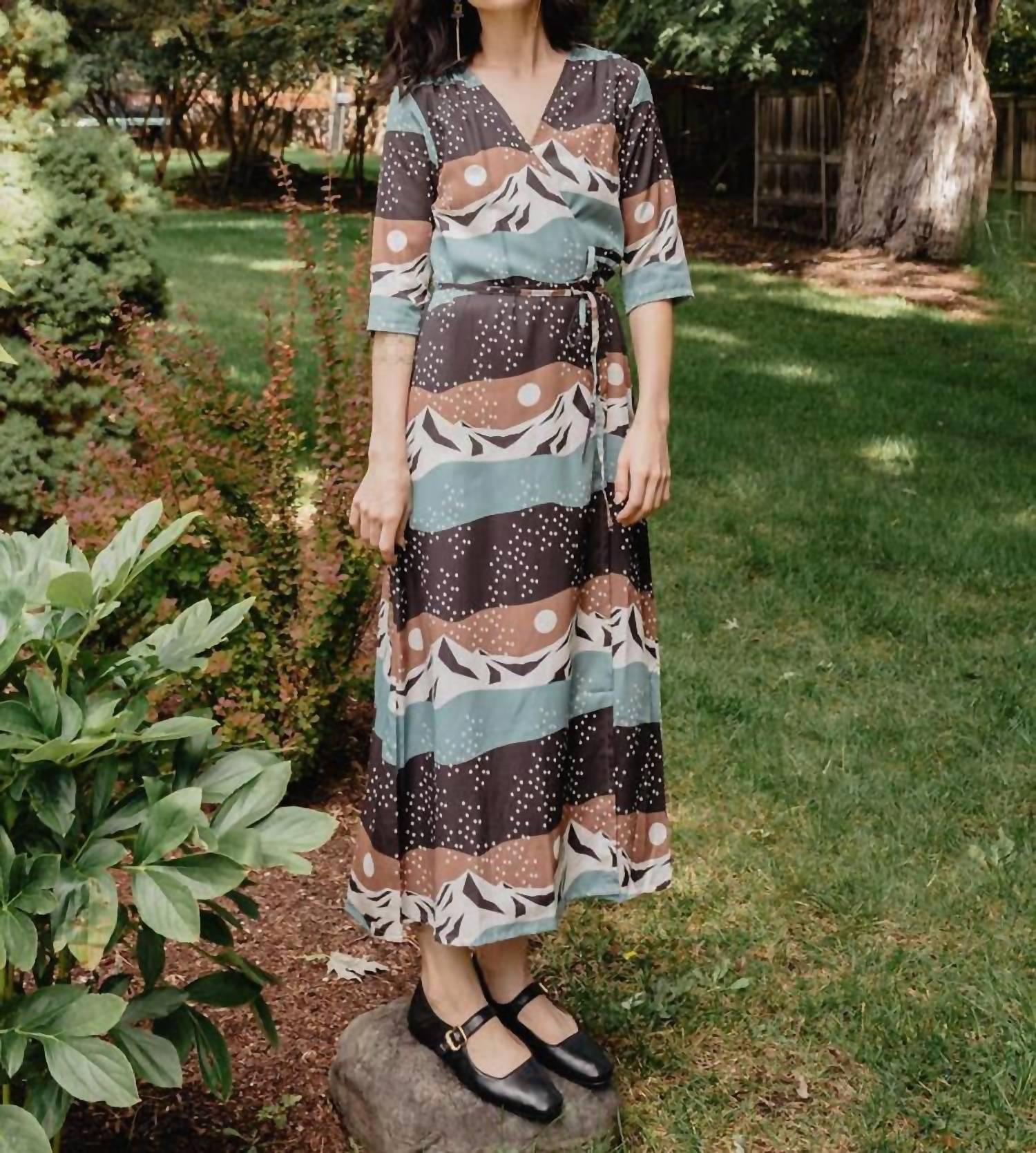 Mata Traders - Aditi Wrap Dress