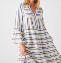 Faherty - Dream Cotton Gauze Vida Midi Dress
