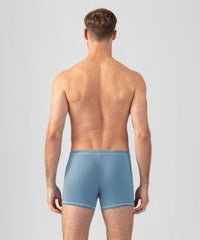 Ron Dorff Boxer Briefs With Piping in atlantic blue - men's item - detail view