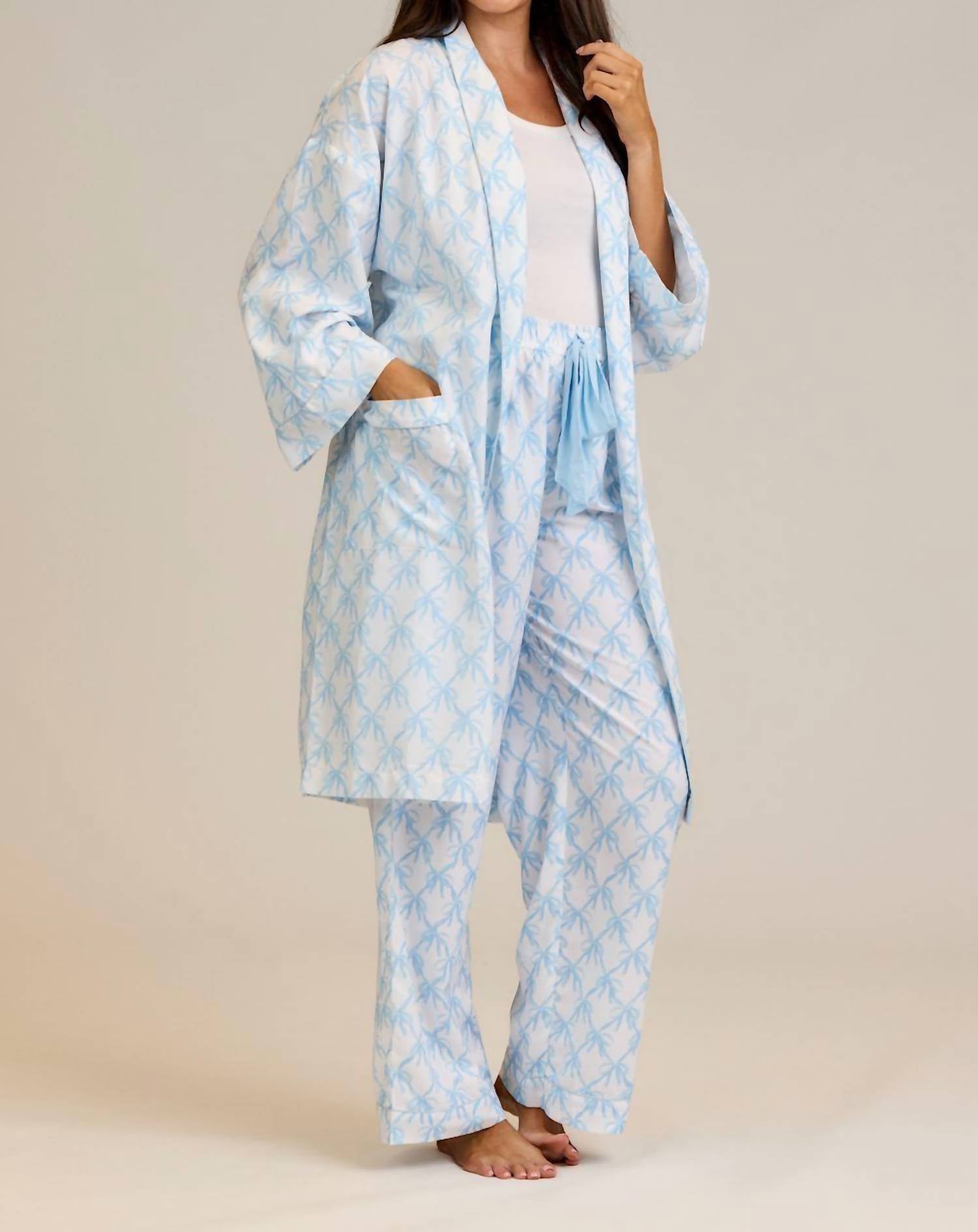Mudpie - Bow Pajama Pants