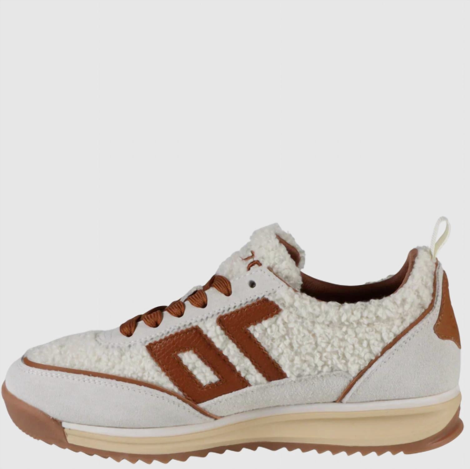 Back 70 Women's Jogger Ft Sneakers in milk ice cuoio 1 - women's sneaker - view 4