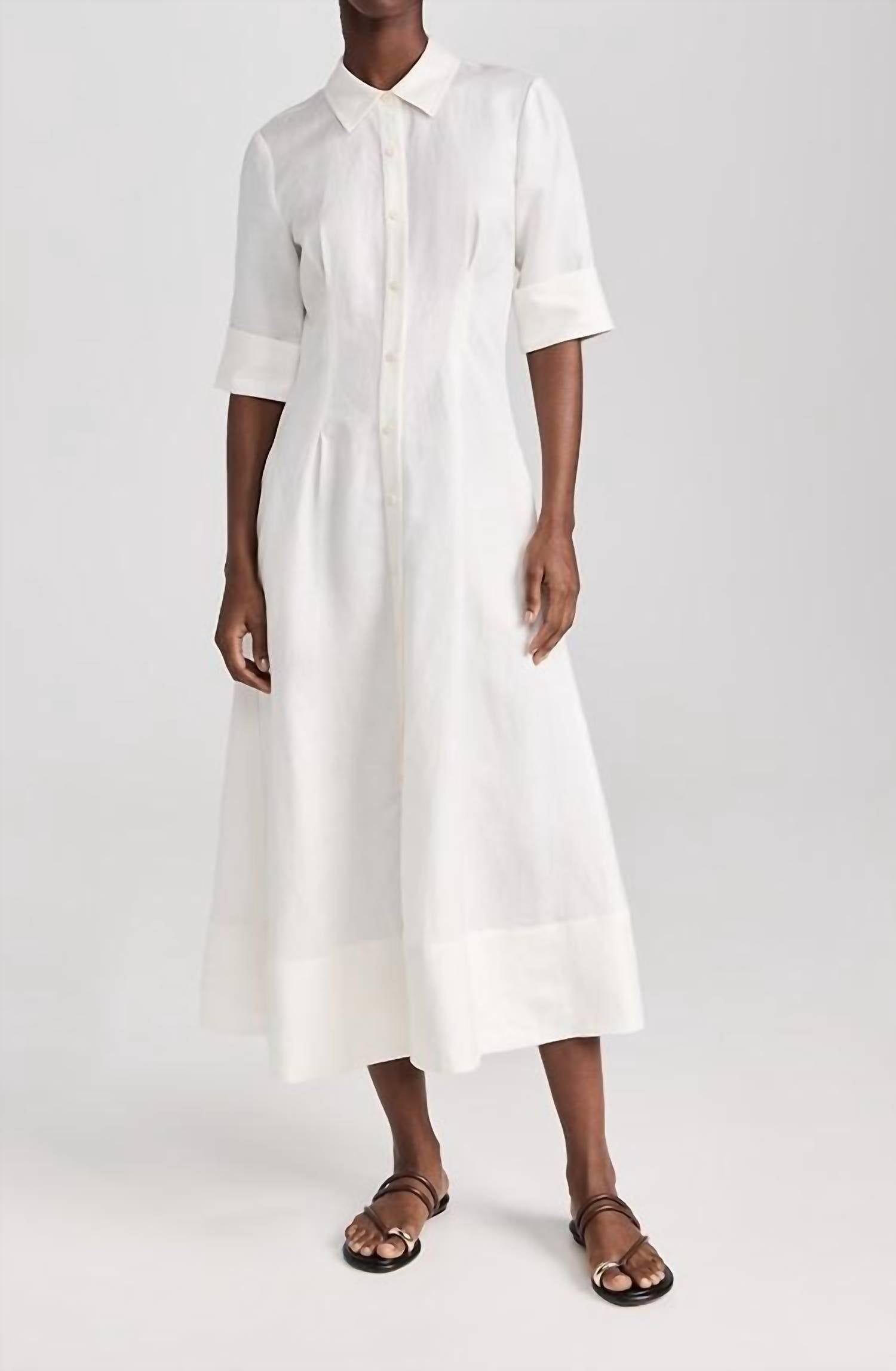 Jonathan Simkhai - Claudine Shirt Midi Dress