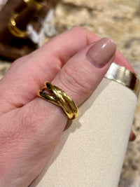 Sahira - Women's Golden Girl Ring Set