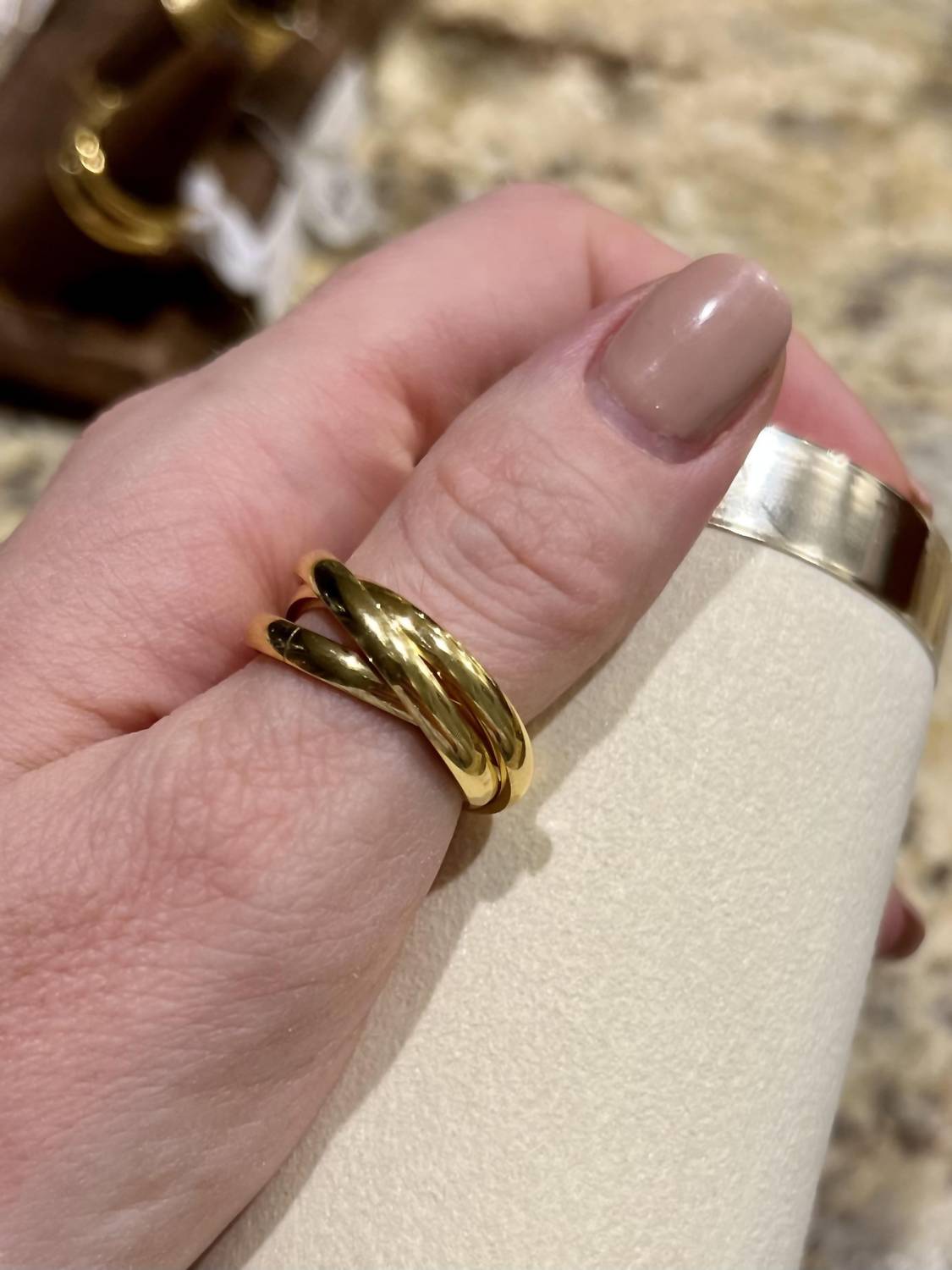 Sahira - Women's Golden Girl Ring Set