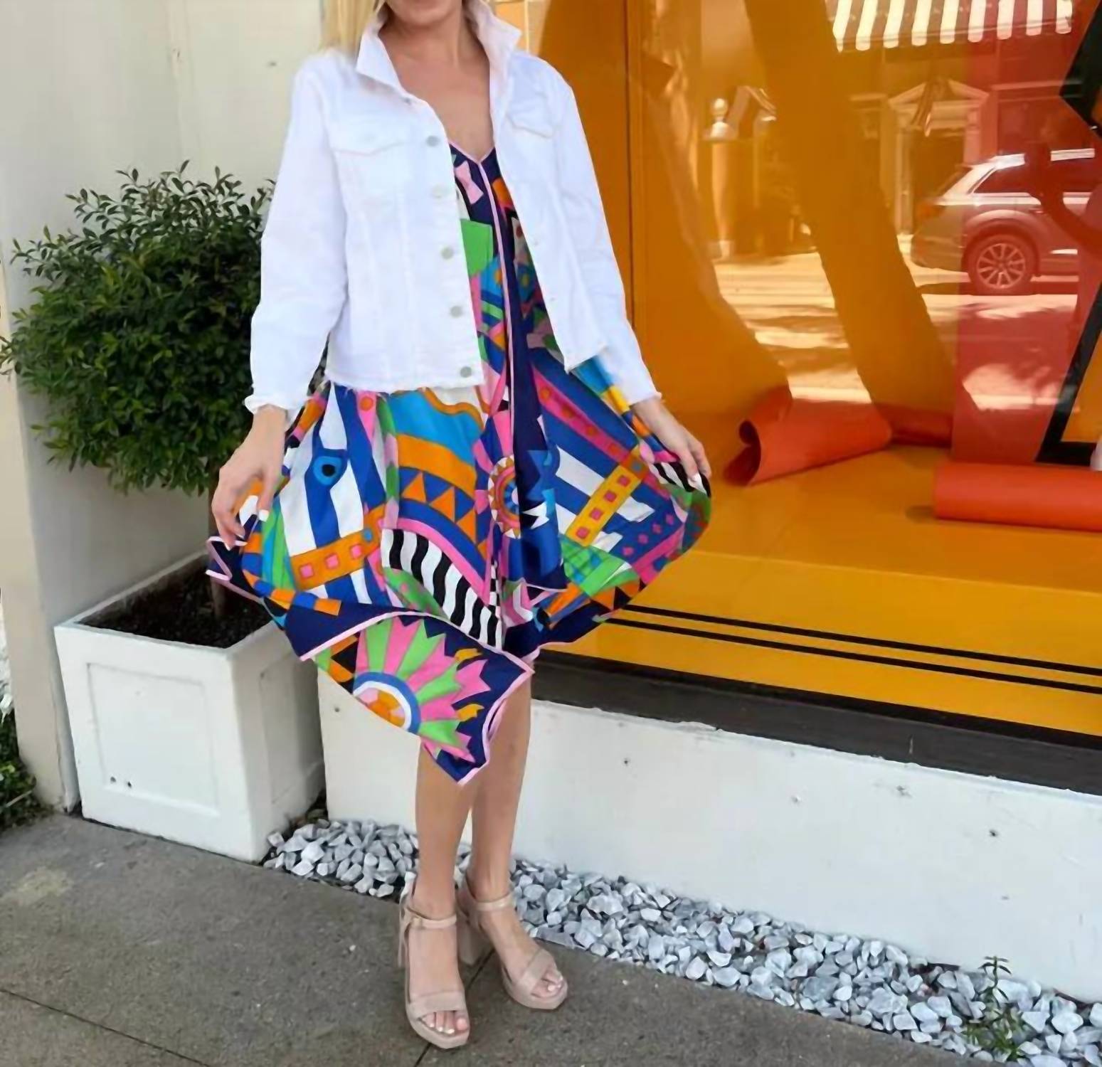 Stacy Bradley - Scarf Dress