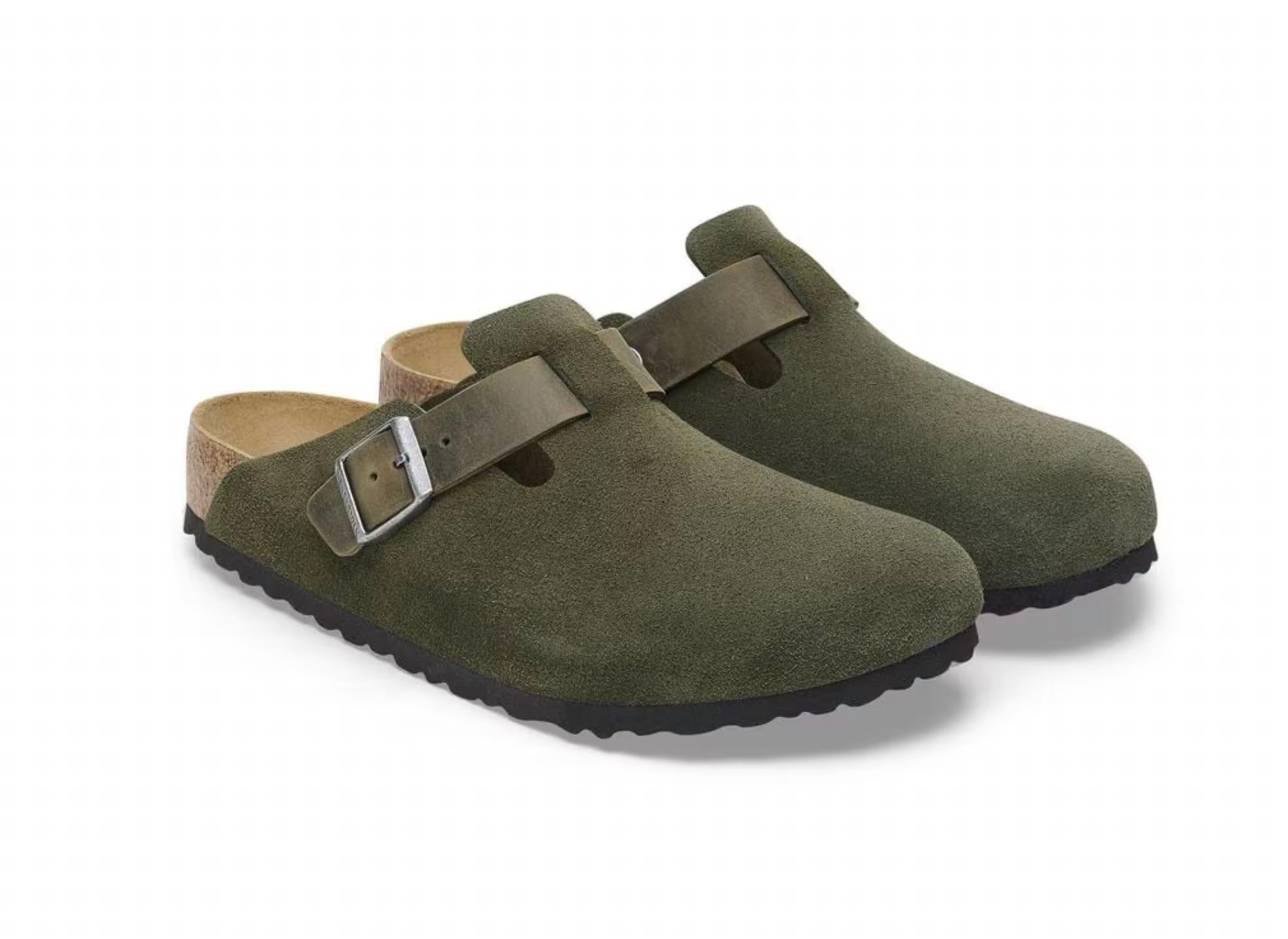 Birkenstock - Women's Boston Suede Sandal