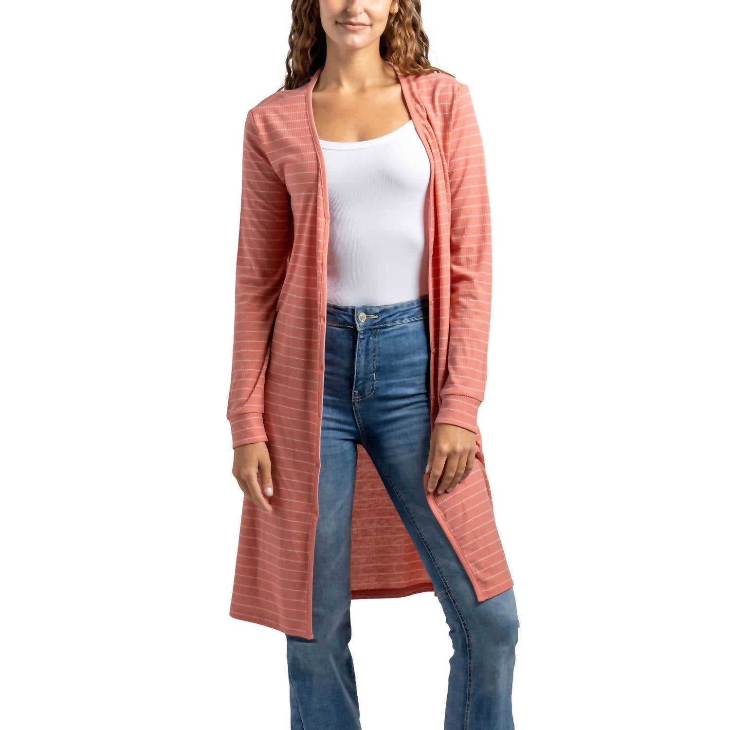 Dm Merchandising - Coastal Stripes Cardigan