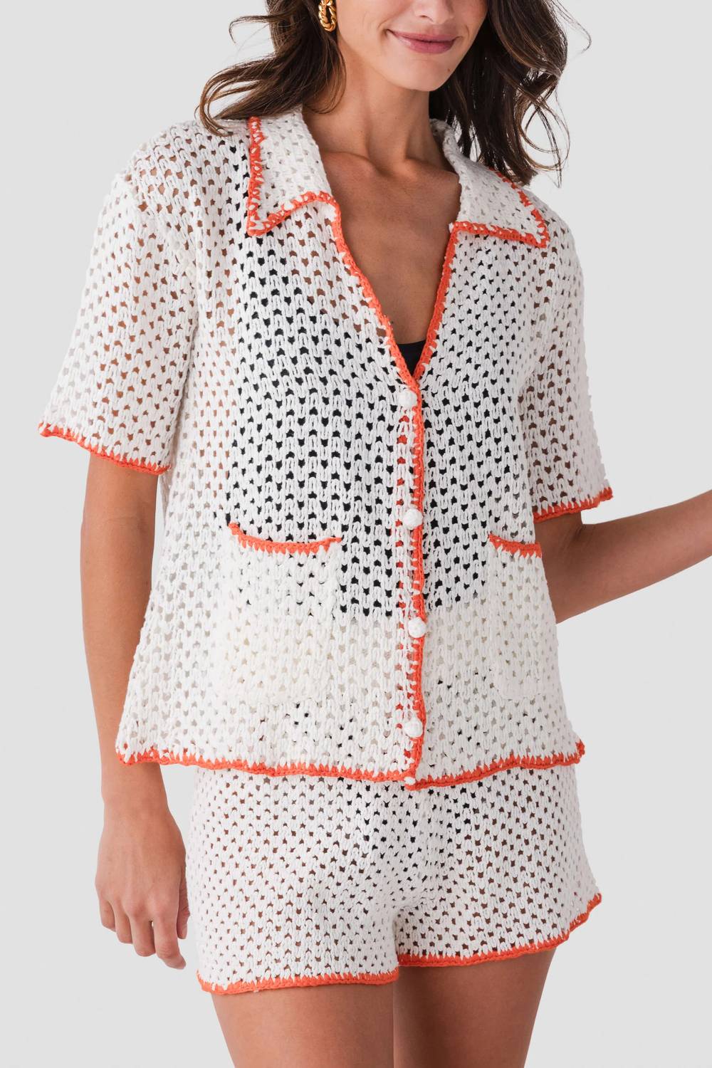Elan - Crochet Swim Cover-up Set