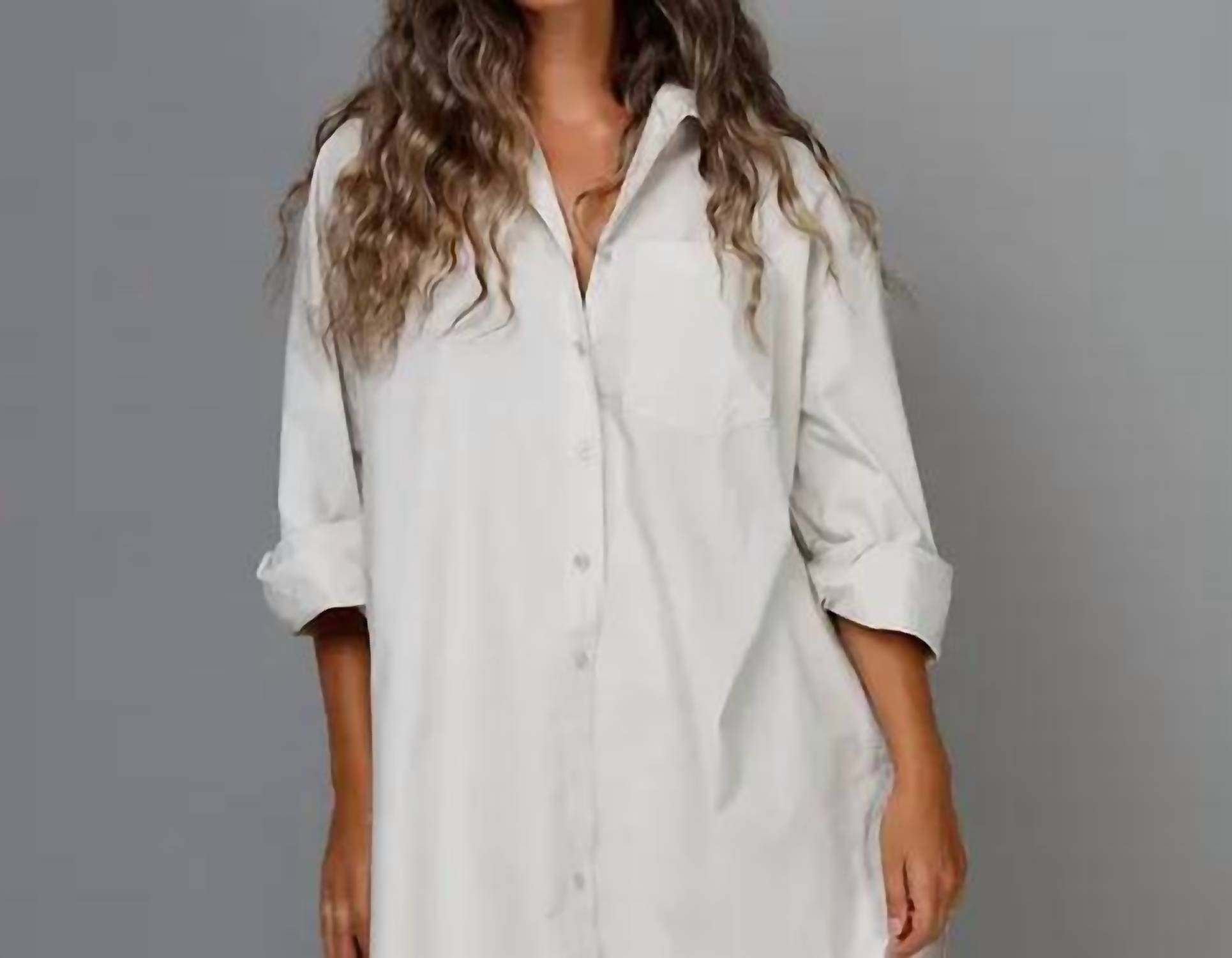 Sixtydays - Boyfriend Oversized Cotton Shirt