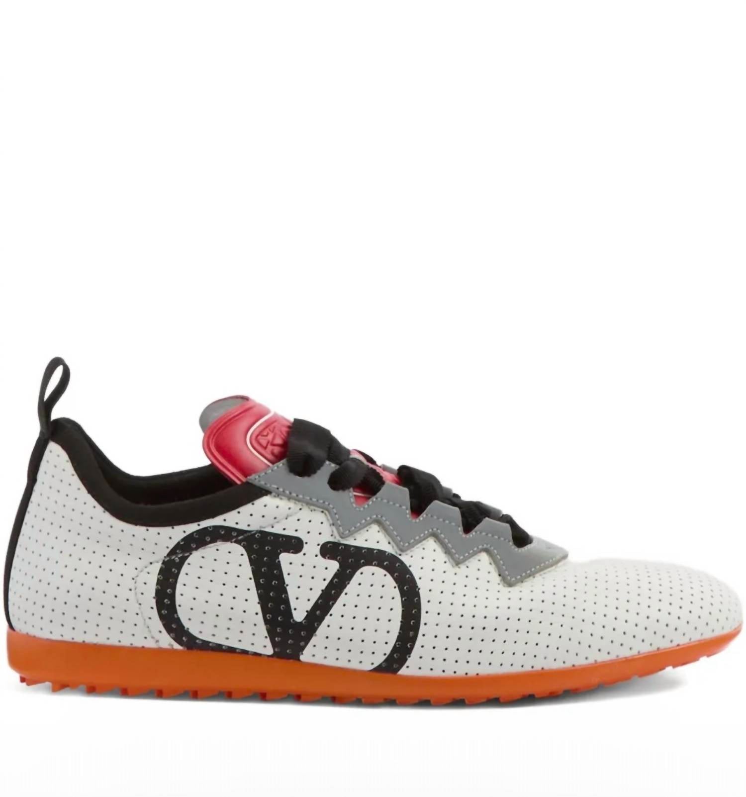 Valentino Garavani - Women's Chromathon perforated sneakers