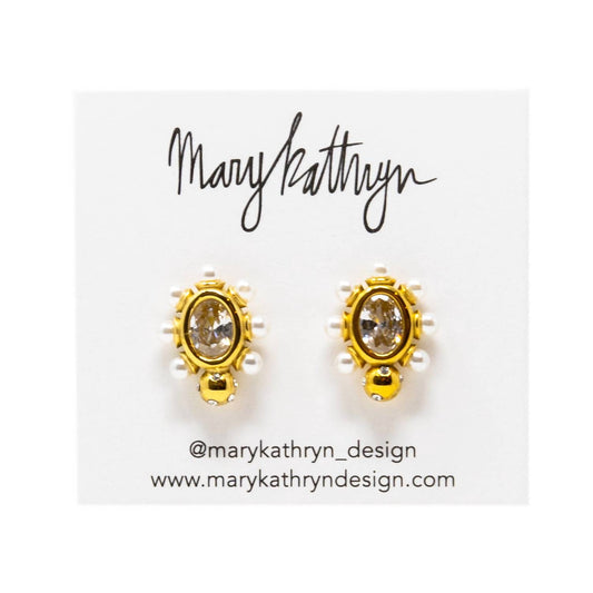 Mary Kathryn Designs - Ella Pearl Studs
