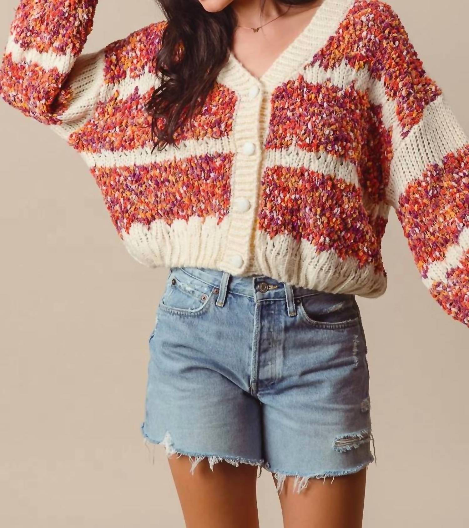 So Me - Gracie Button Down Cardigan