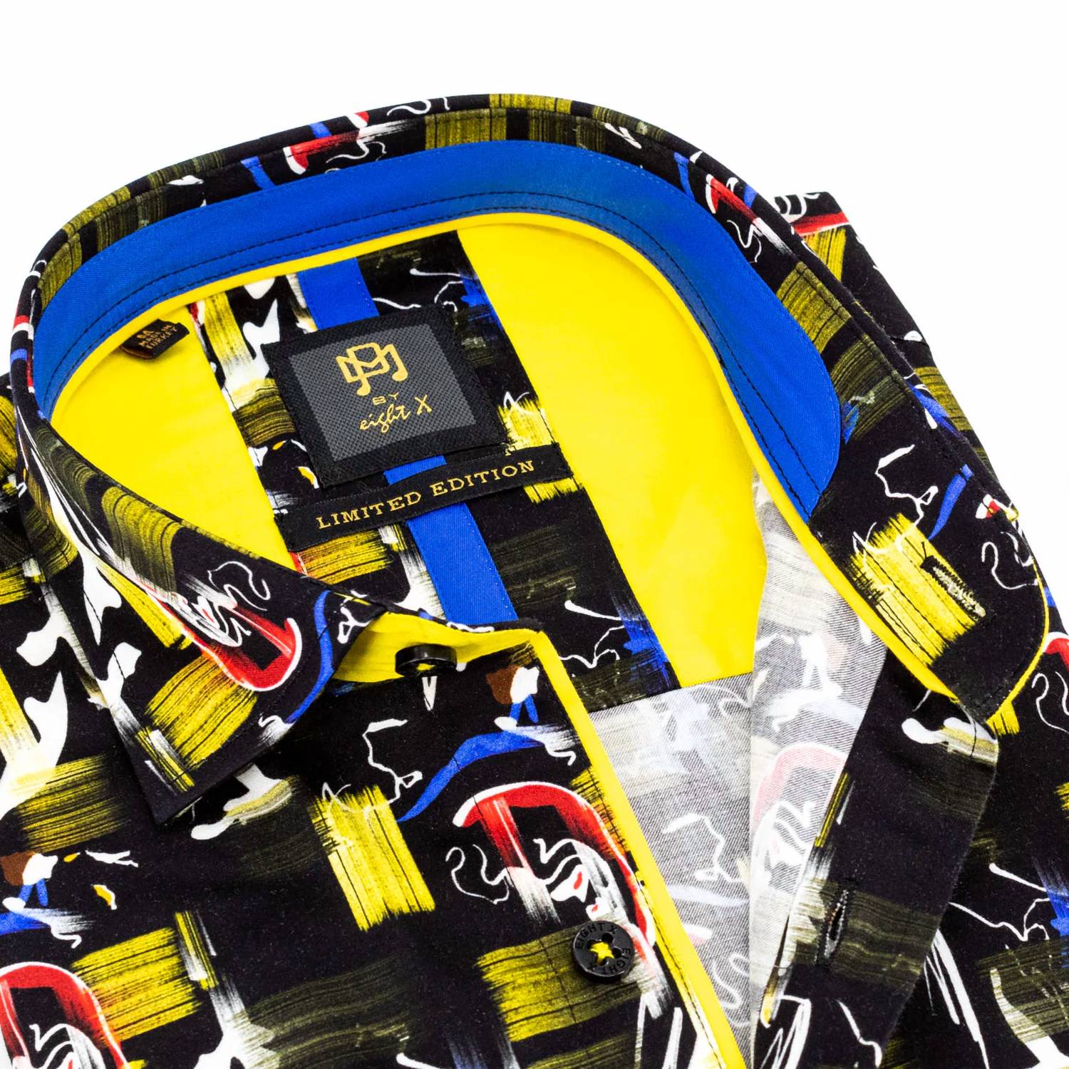 Eight X - Men's Electrobrush Pm Edition Button Down Shirt