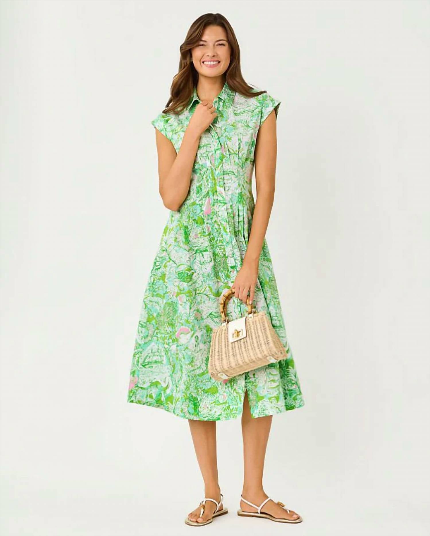 Lilly Pulitzer - TONYA MIDI SHIRTDRESS