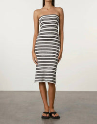 Zulu & Zephyr - Marle Stripe Textured Knit Skirt