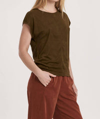 Another Love - Lacey Suede Top