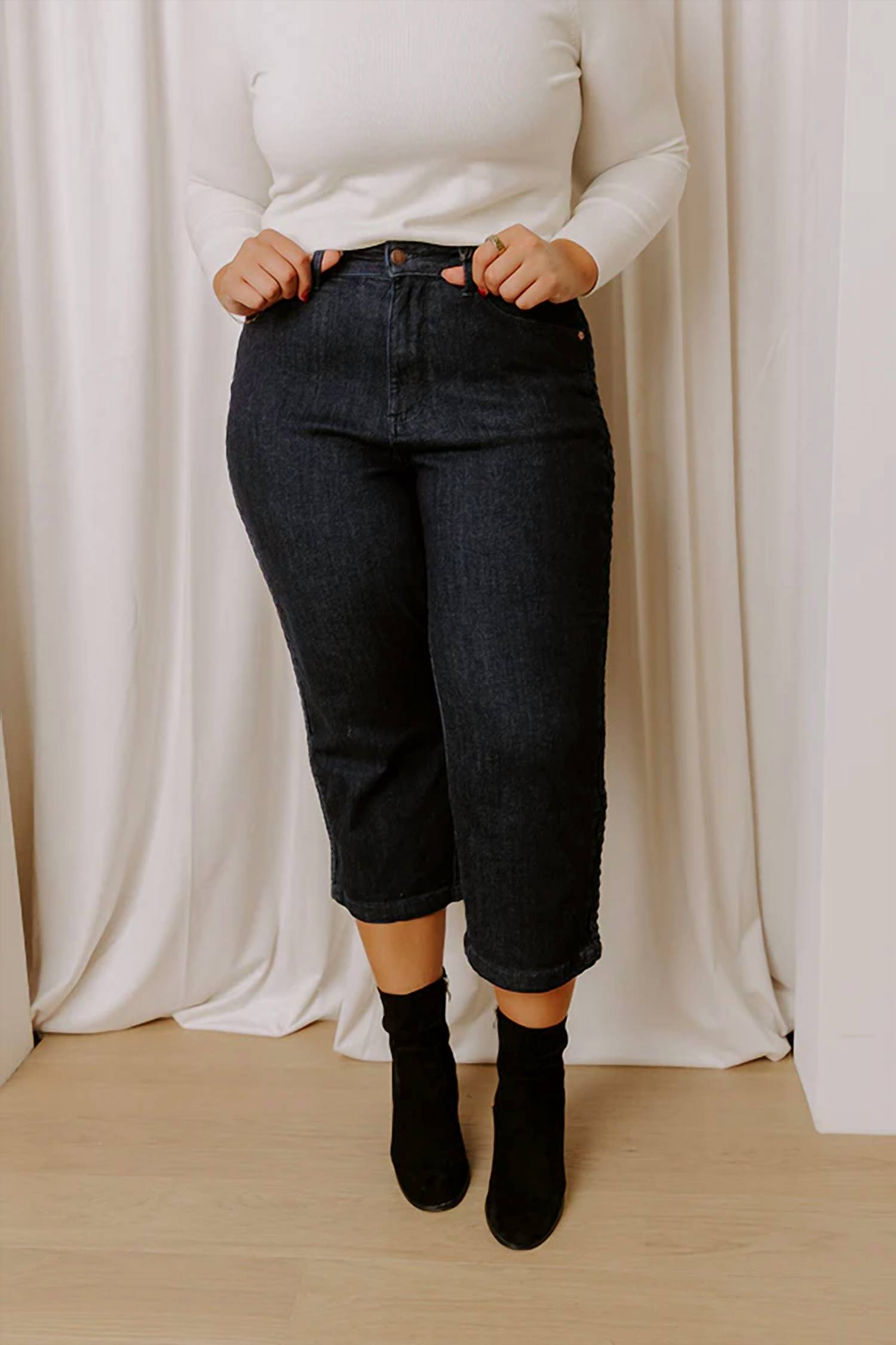 Judy Blue - Kinsley High Waist Wide Leg Jean - Plus