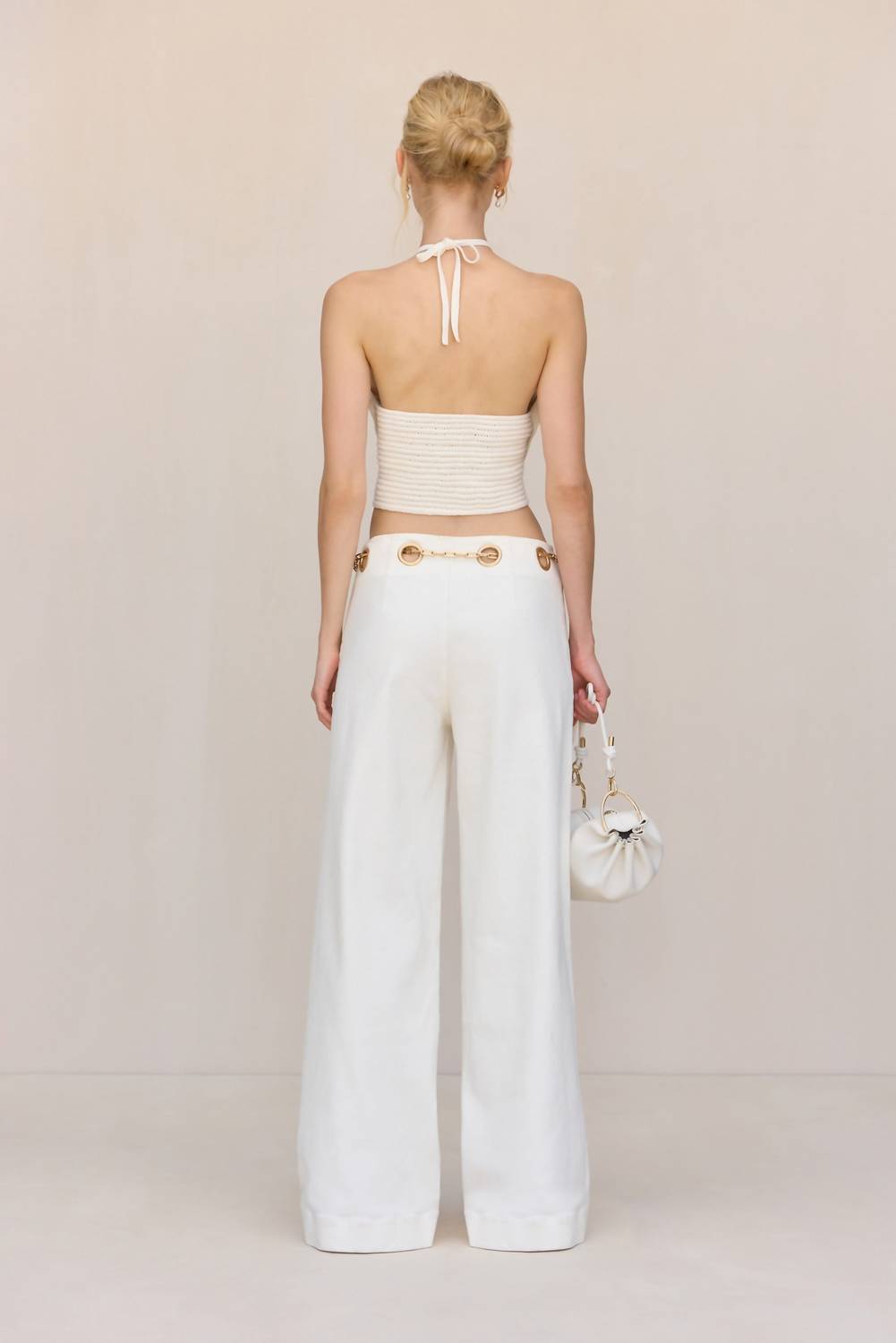 Cult Gaia - Crochet Flower Top