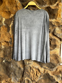 Avant Toi - Dirty Effect Long Sleeve Tee