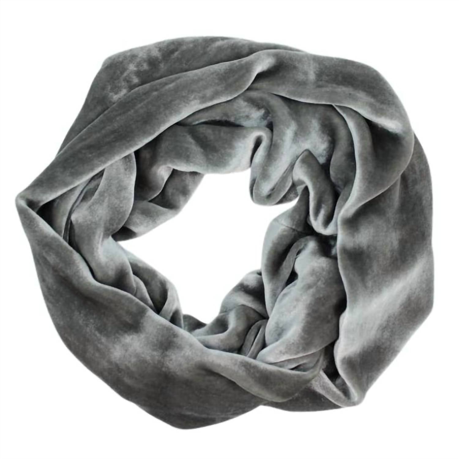 Dana Herbert - Women's Silk Velvet Infinity Scarf
