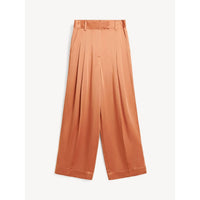BY MALENE BIRGER Cymbaria High Waist Trousers in dark cherry plum - women's pants - view 4