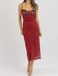 Fore Collection - Blair Mesh Midi Dress