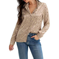 Mazik - Having a Ball Foiled Blouse