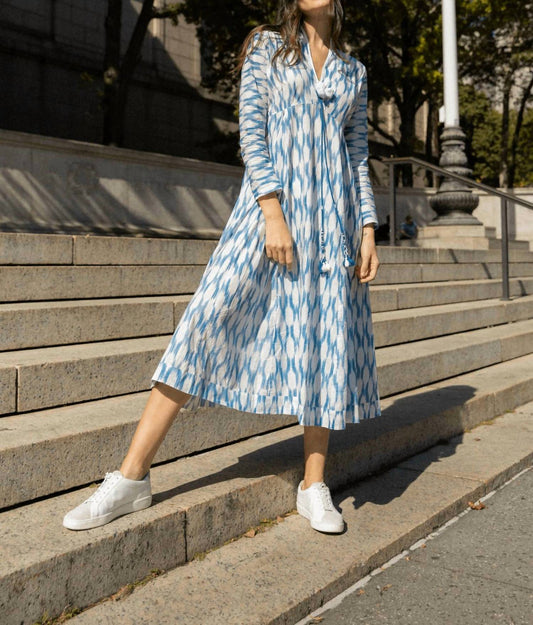 Guadalupe Design - Nora Ikat Midi Dress