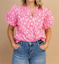 Bibi - Iris Floral Shirt
