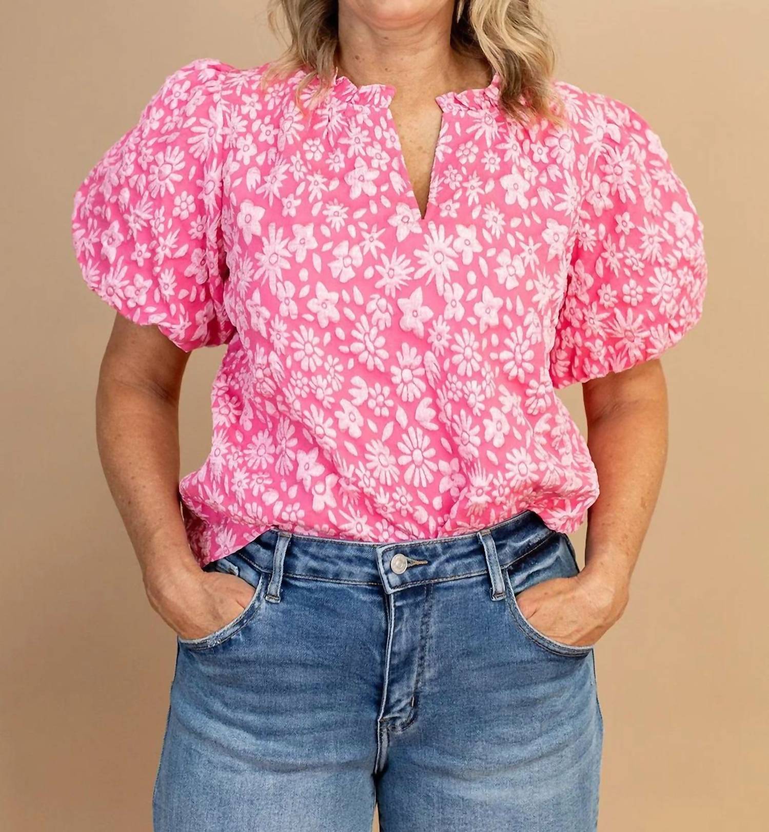 Bibi - Iris Floral Shirt