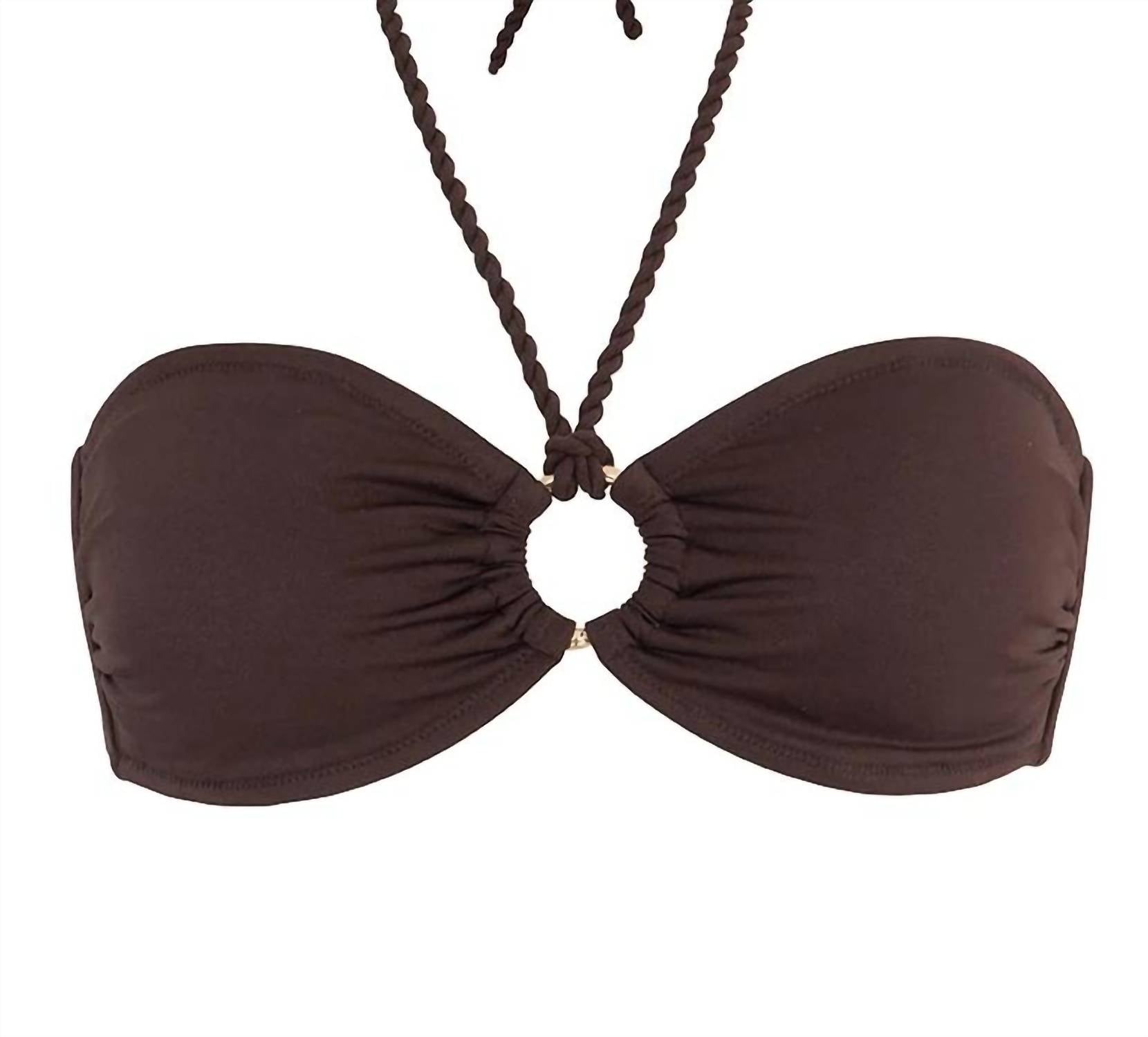 Heidi Klein - Women's Coco Palm Ring Bandeau Top