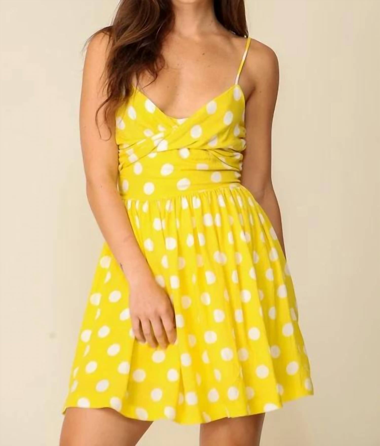 Lumiere - Dot In Time Mini Dress