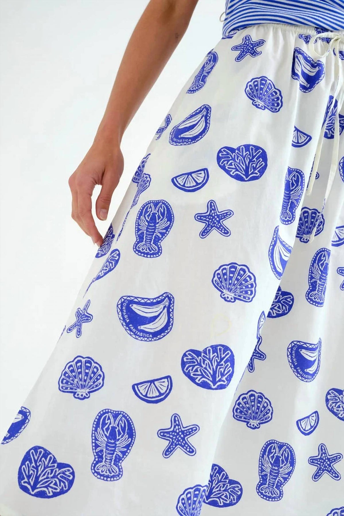 Compania Fantastica - Lobster Dinner Midi Skirt
