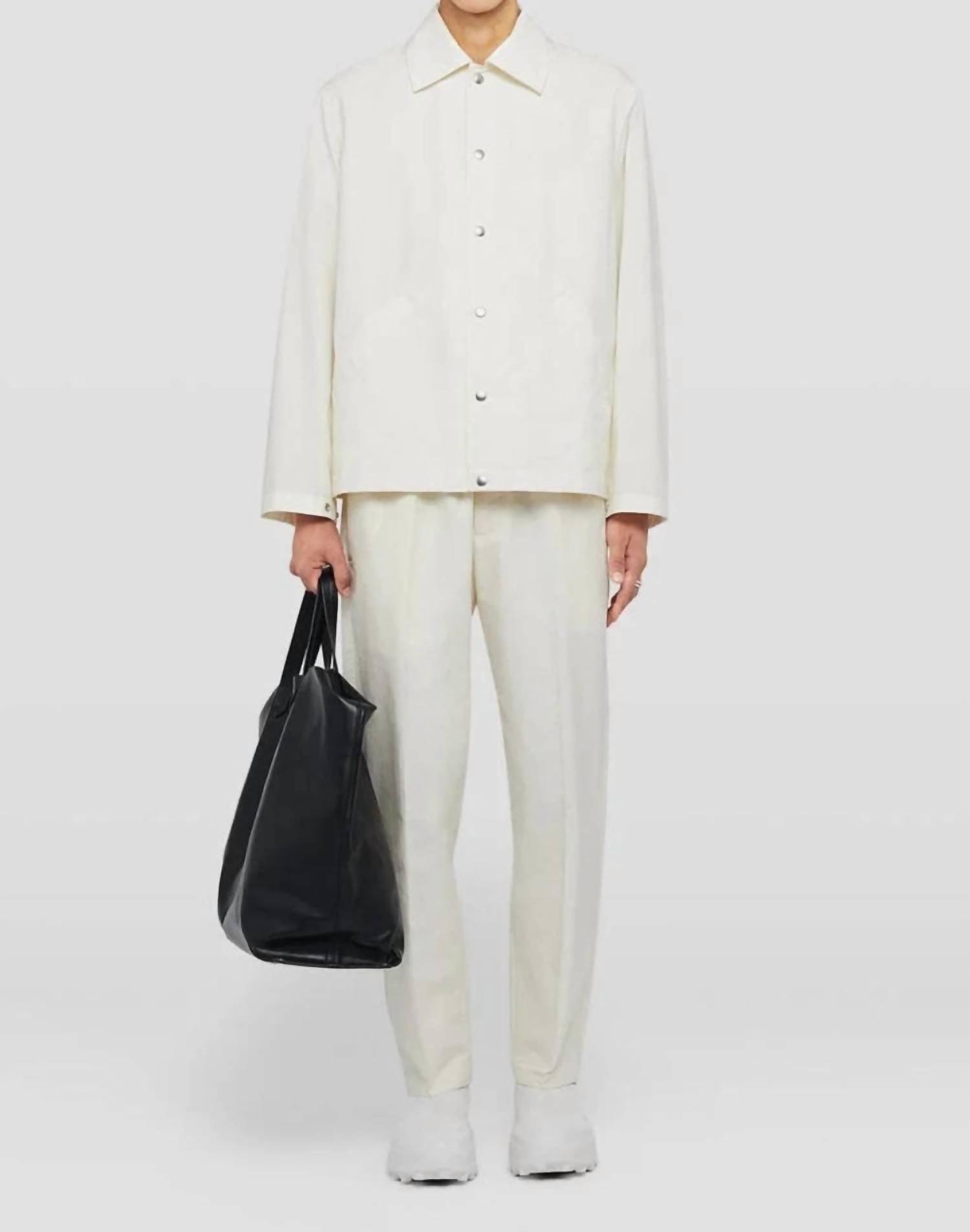 Jil Sander - Logo Button Down Jacket