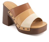 Andrea - Women's Heeled Slide Sandal