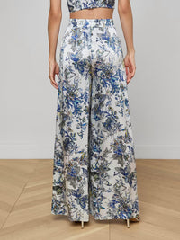 L'Agence - Lillian Silk Wide-leg Pant