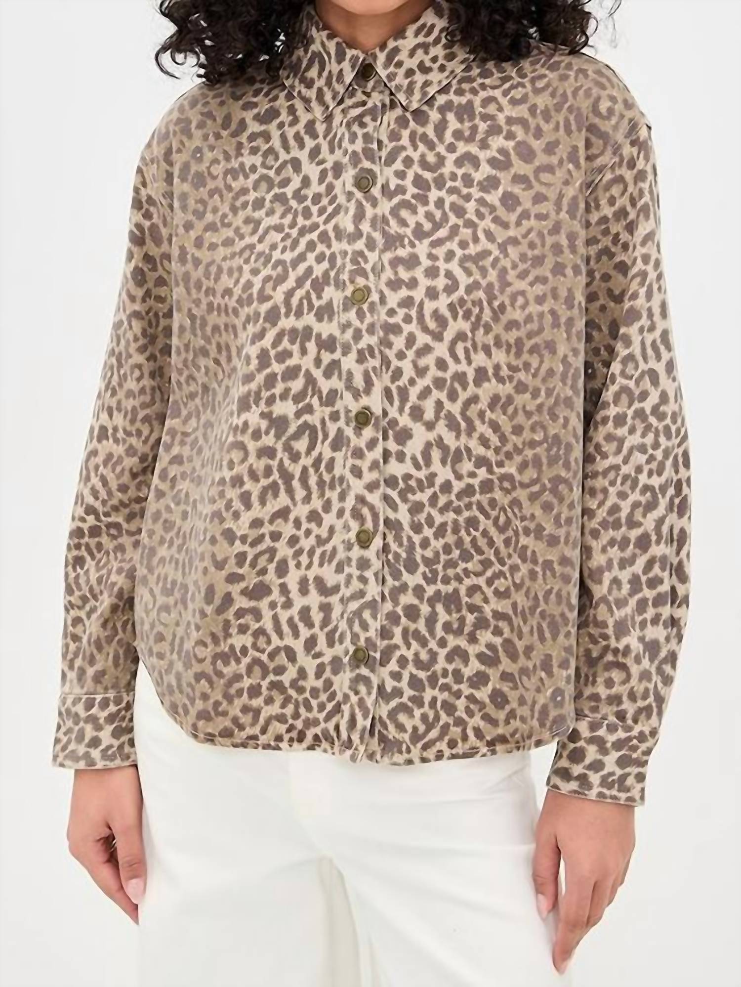 Xirena - Gia Leopard Print Shirt
