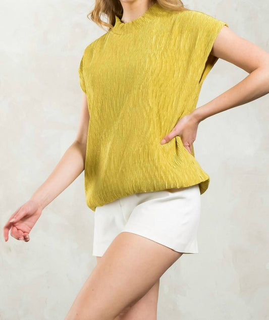 Thml - Sleeveless Textured Top