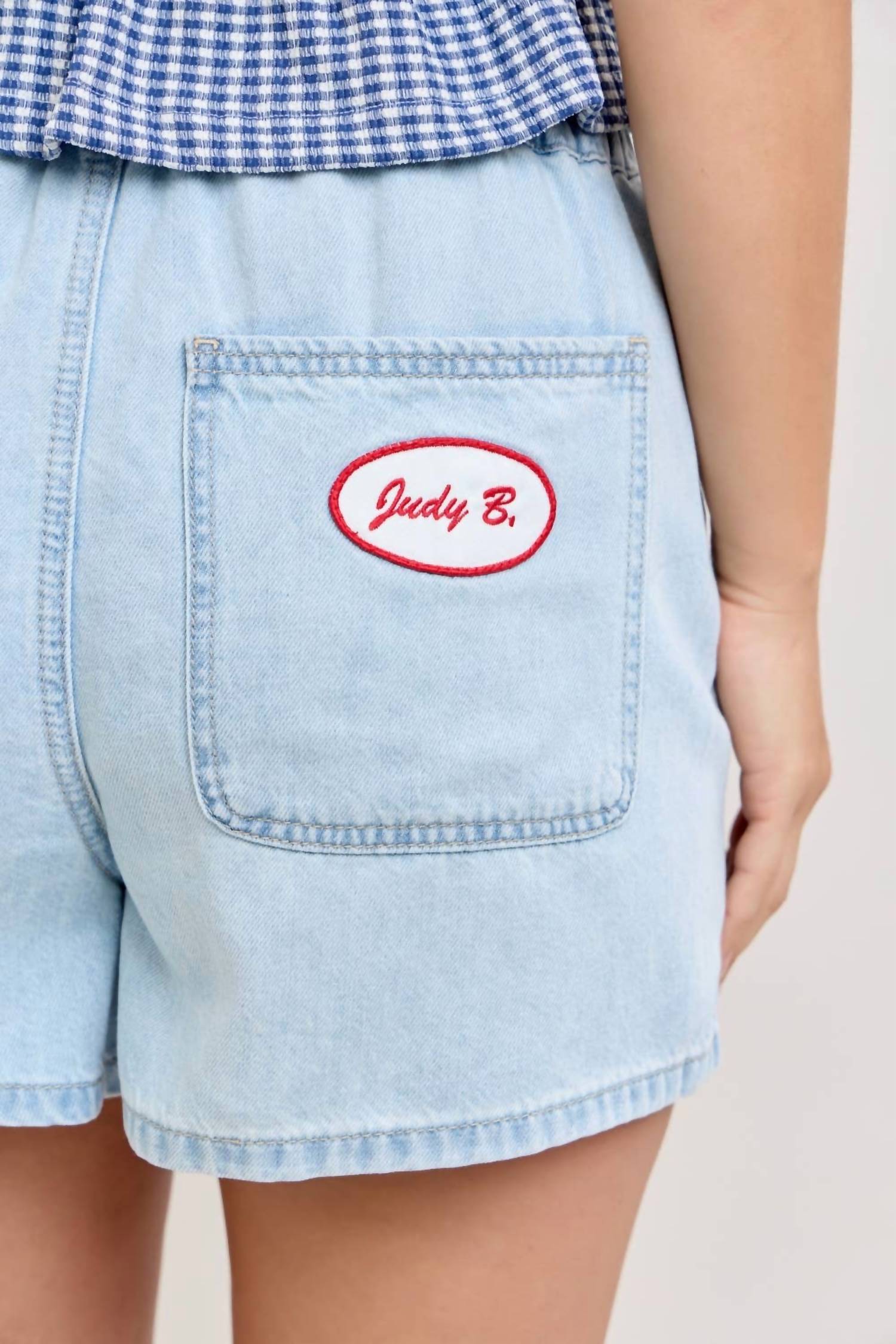 Judy Blue - High Waisted Featherweight Boxer Shorts