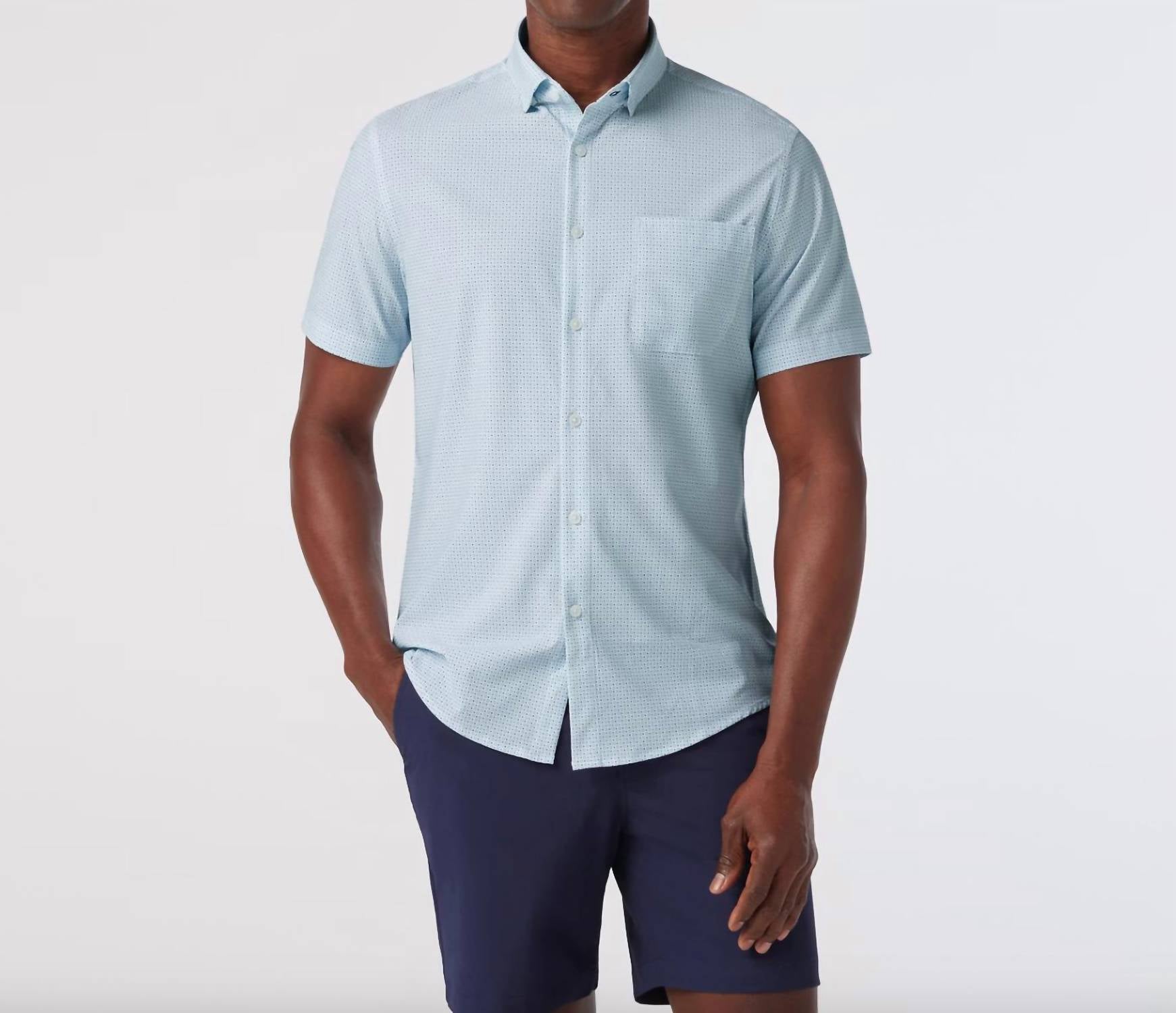 Mizzen + Main - Leeward Short sleeve Dress Shirt