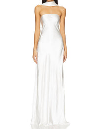 Misha - Lilia Sash Neck Maxi Dress