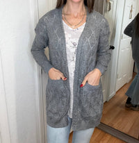 Michelle Mae - Romona Open Knit Cardigan